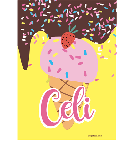 Afiche Pers. Helados